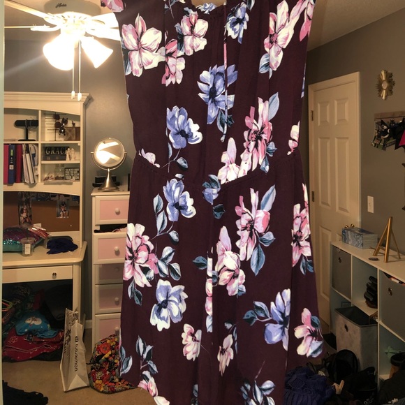 Kendall & Kylie Floral Off the Shoulder Romper - Picture 3 of 4